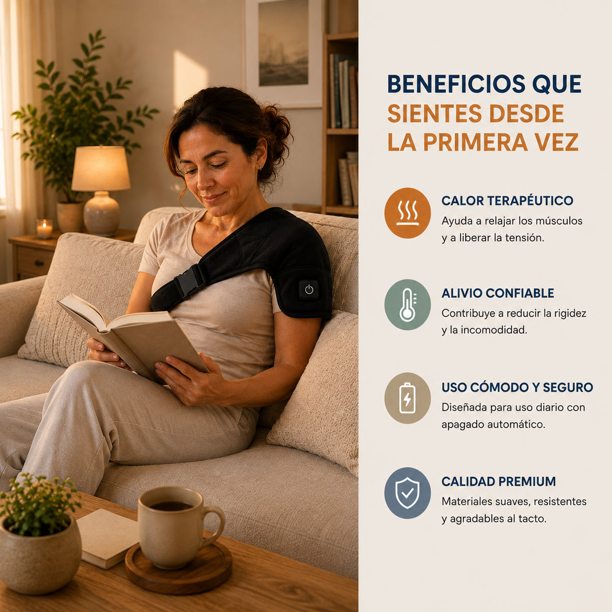 Reliva™ HeatWrap | Hombrera termica