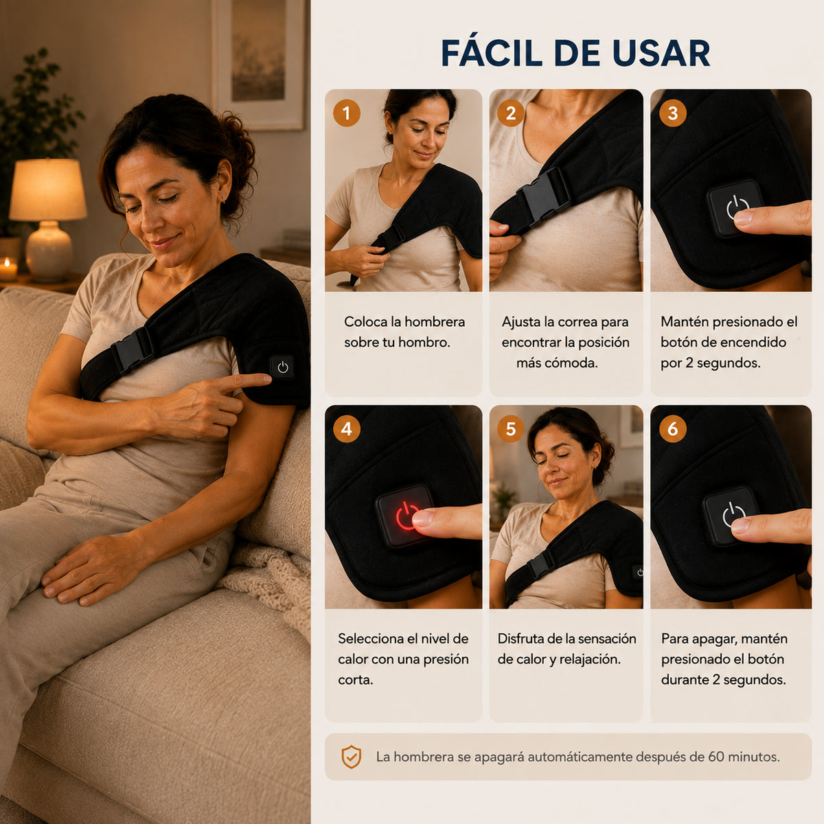 Reliva™ HeatWrap | Hombrera termica